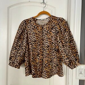 Leopard shirt from Zara
